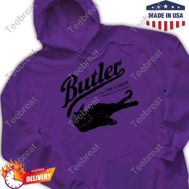 Butler Stray Cat Club From The Street Sweatshirt Vivastudio Butler Stray Cat Club From The Street Sweatshirt Vivastudio