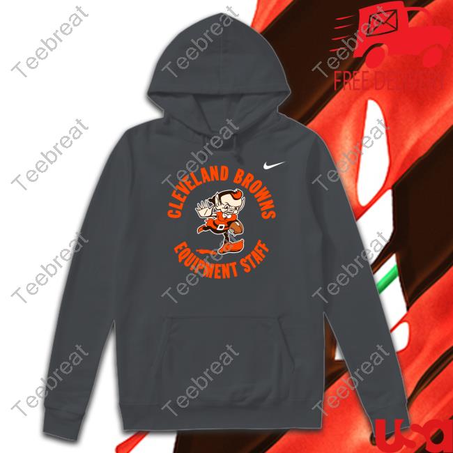 Browns Give Back Cleveland Browns Equipment Staff Long Sleeve Tee Browns Give Back Cleveland Browns Equipment Staff Long Sleeve Tee
