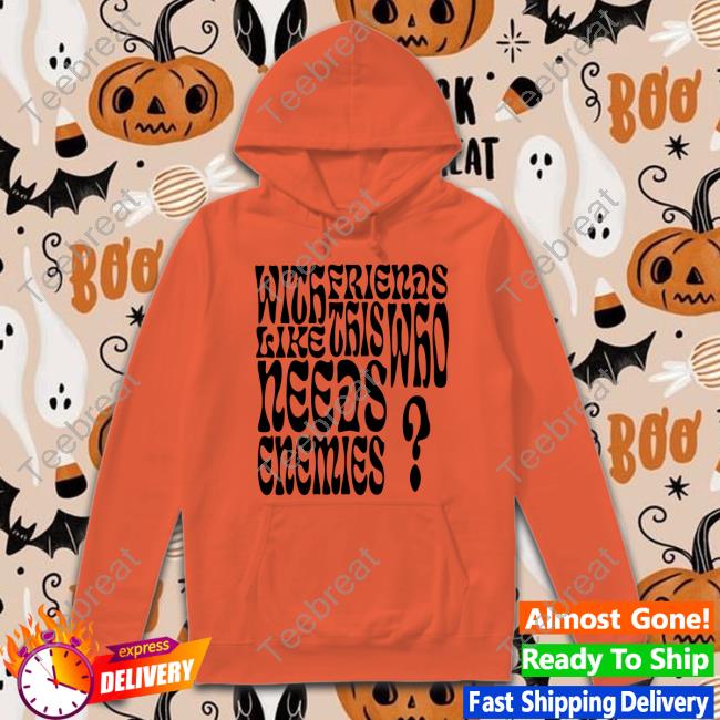 With Friends Like This Who Needs Enemies Hoodie With Friends Like This Who Needs Enemies Hoodie