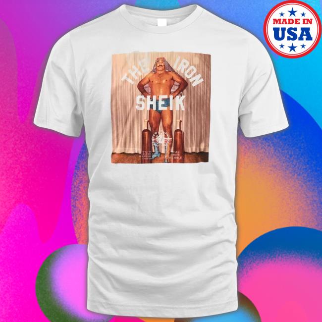 Iron Sheik Stance Photo Shirts Iron Sheik Stance Photo Shirts