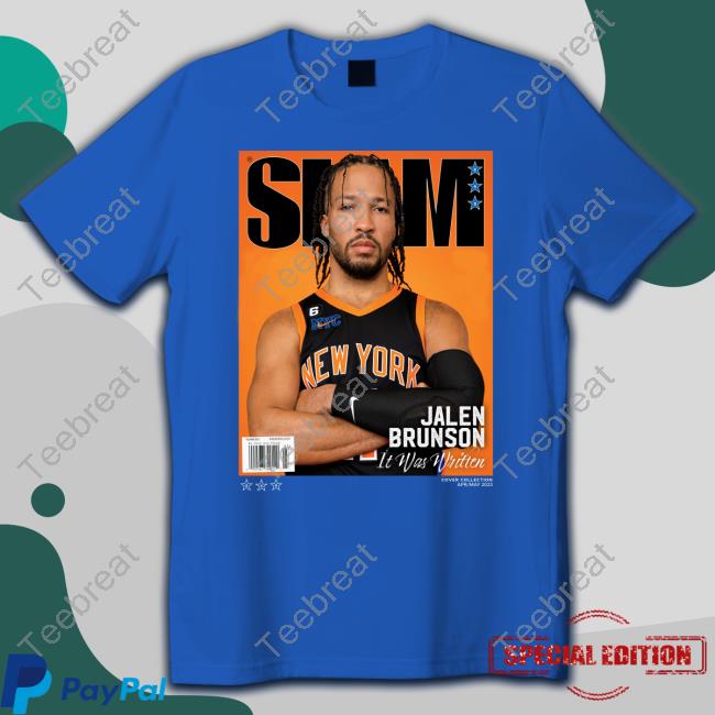 Jalen Brunson Slam 243 Cover Shirt