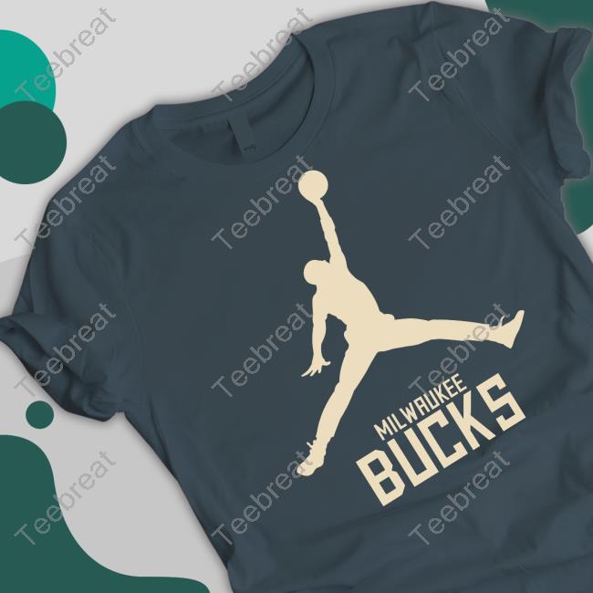 Official NBA Store Jordan Milwaukee Bucks Shirt - WBMTEE