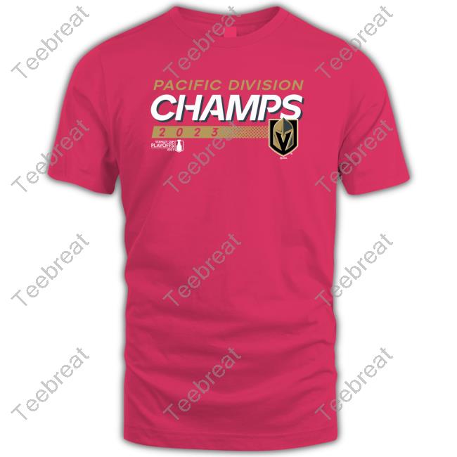 Vegas golden knights 2023 pacific Division champions shirt