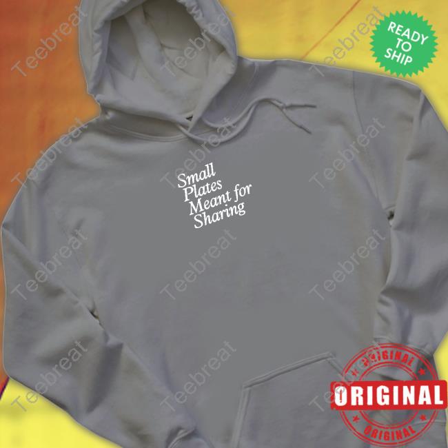 Eater Shop Small Plates Embroidered Tee Eater Shop Small Plates Embroidered Tee