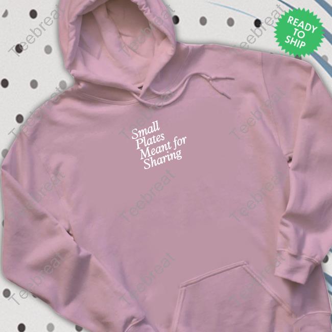 Eater Shop Small Plates Embroidered Tee Eater Shop Small Plates Embroidered Tee