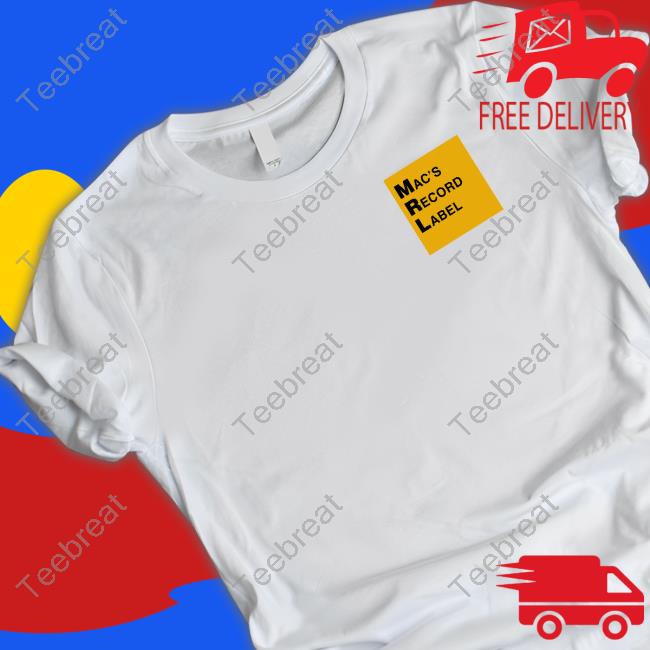 Mac Demarco Merch Mac's Record Label Logo Shirt Mac Demarco Merch Mac's Record Label Logo Shirt