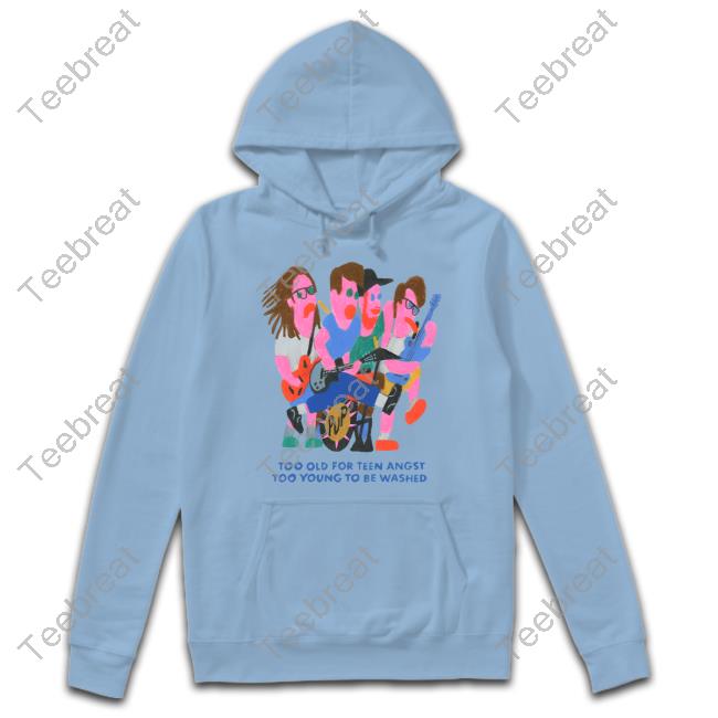 Puptheband Merch Too Old For Teen Angst Too Young To Be Washed Tee Puptheband Merch Too Old For Teen Angst Too Young To Be Washed Tee