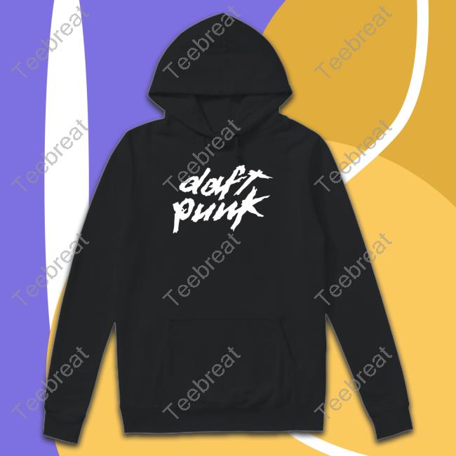 Daft punk embroidered logo on sale sweatshirt