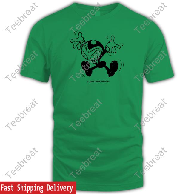 Official Bendy Comic Ringer Shirt Official Bendy Comic Ringer Shirt