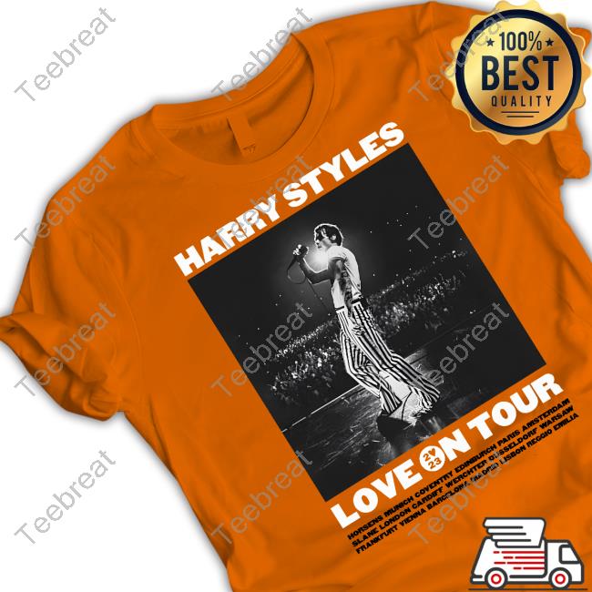 Harry Styles Love On Tour 2023 Blue Warsaw Jacket