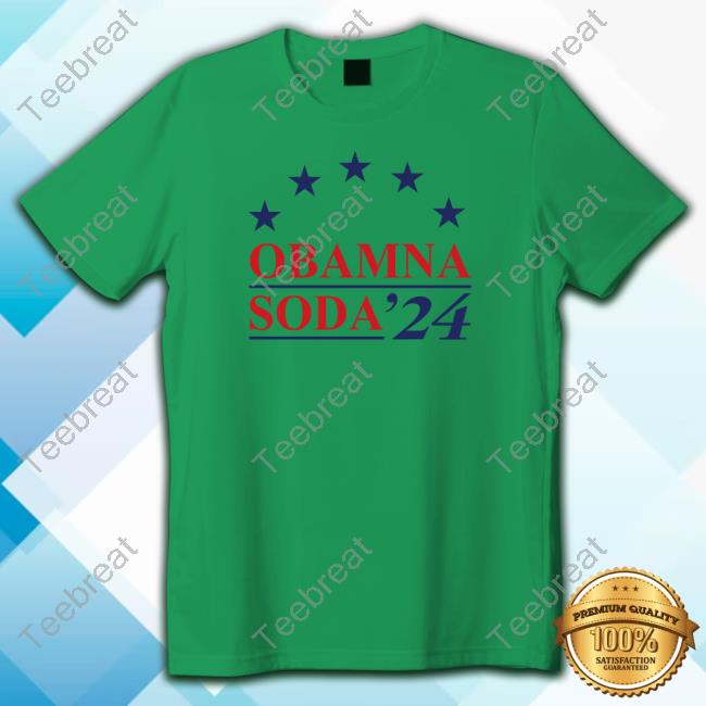 Shitheadsteve Merch Obamna Soda '24 Long Sleeve Shirt Shitheadsteve Merch Obamna Soda '24 Long Sleeve Shirt