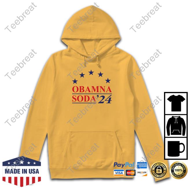 Shitheadsteve Merch Obamna Soda '24 Long Sleeve Shirt Shitheadsteve Merch Obamna Soda '24 Long Sleeve Shirt