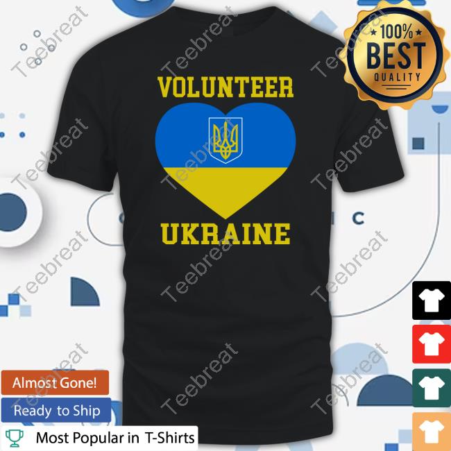 Volunteer Ukraine T-Shirt Volunteer Ukraine T-Shirt