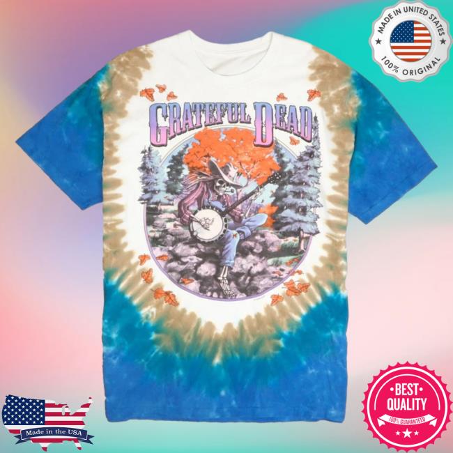 Official Vintage Grateful Dead 1994 Fall Tour Tie Dye Shirt Band