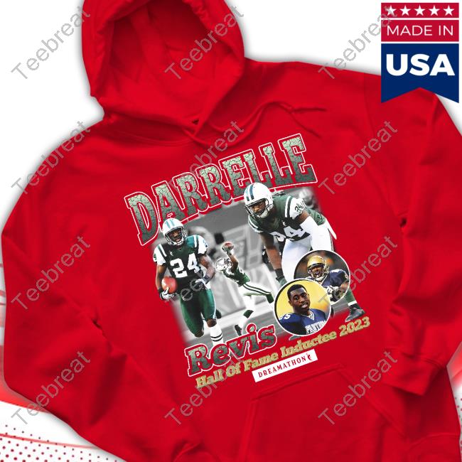 Sauce Gardner Wearing Darrelle Revis Hall Of Fame Inductee 2023 Shirt,  hoodie, sweater and long sleeve