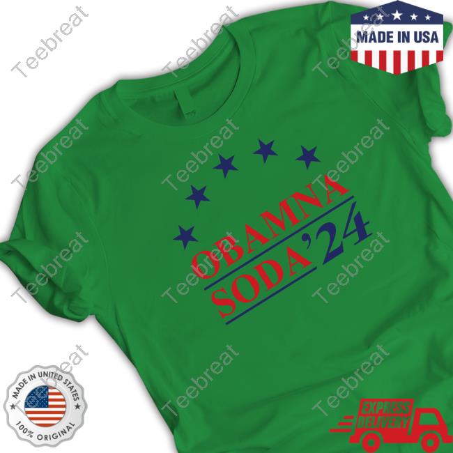 Shitheadsteve Merch Obamna Soda '24 Long Sleeve Shirt Shitheadsteve Merch Obamna Soda '24 Long Sleeve Shirt