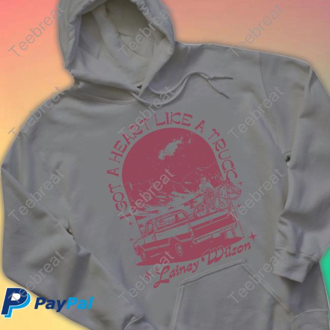 Official I Got A Heart Like A Truck Lainey Wilson Tee Official I Got A Heart Like A Truck Lainey Wilson Tee