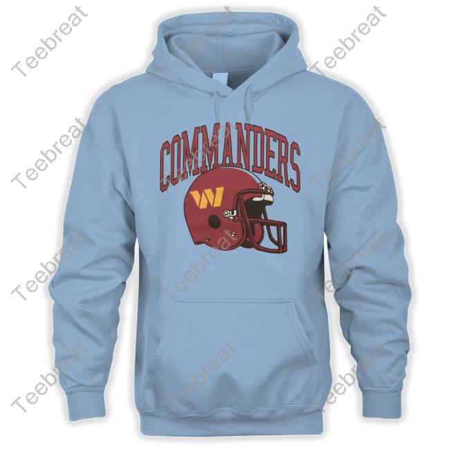 Washington Commanders Helmet T-Shirt from Homage. | Officially Licensed Vintage NFL Apparel from Homage Pro Shop.