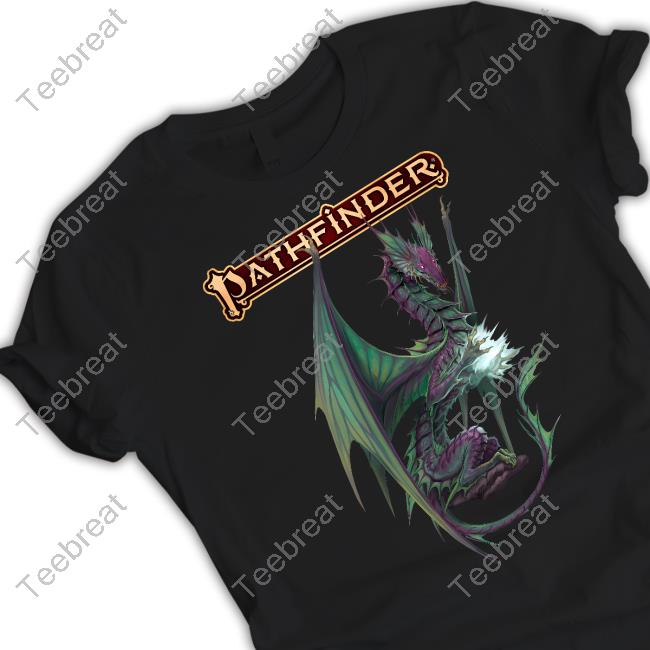 Paizo Pegasus Publishing Merch Mirage Dragon Pathfinder Crewneck Sweatshirt Paizo Pegasus Publishing Merch Mirage Dragon Pathfinder Crewneck Sweatshirt