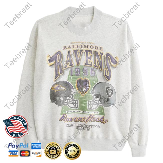 Official Abercrombie Clothing Store Shop Merch Baltimore Ravens Graphic  Hooded Sweatshirt - Teebreat