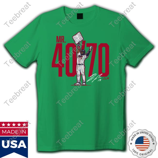 Ronald Acuña Jr: The SILENCER, Women's V-Neck T-Shirt / Extra Large - MLB - Sports Fan Gear | BreakingT