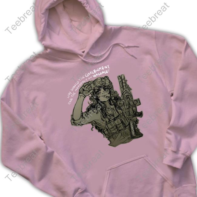 Official Why Should The Government Have The Monopoly On Violence Black Shirt Official Why Should The Government Have The Monopoly On Violence Black Shirt