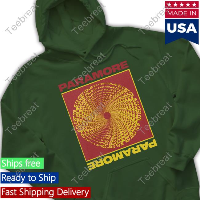 Paramore Merch Paramore C'est Comme Ca Shirts Paramore Merch Paramore C'est Comme Ca Shirts