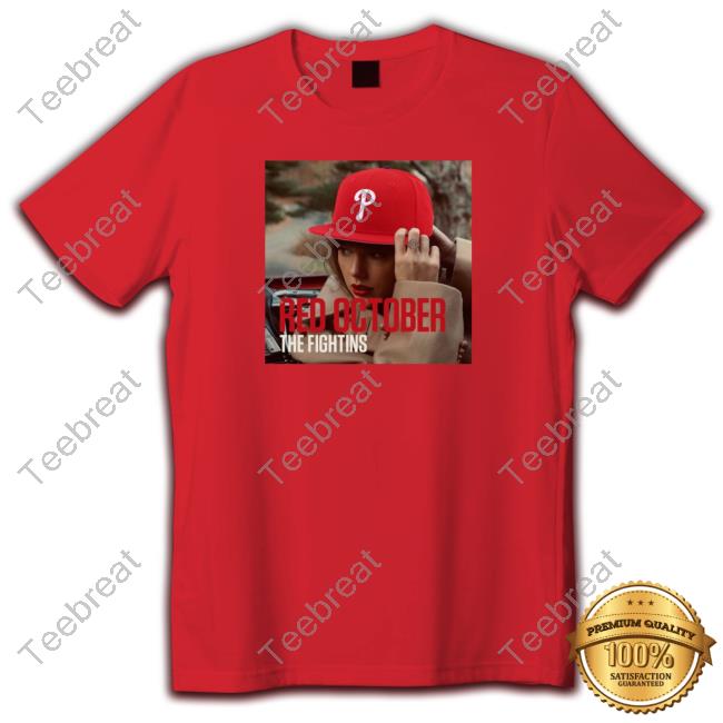 Philadelphia Phillies Logo Players Names Red October 2023 t-shirt