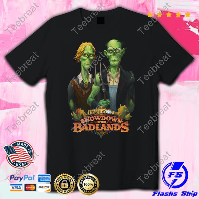 Official Blizzard Gear Merch Hearthstone Showdown in the Badlands T-Shirt -  Hnatee
