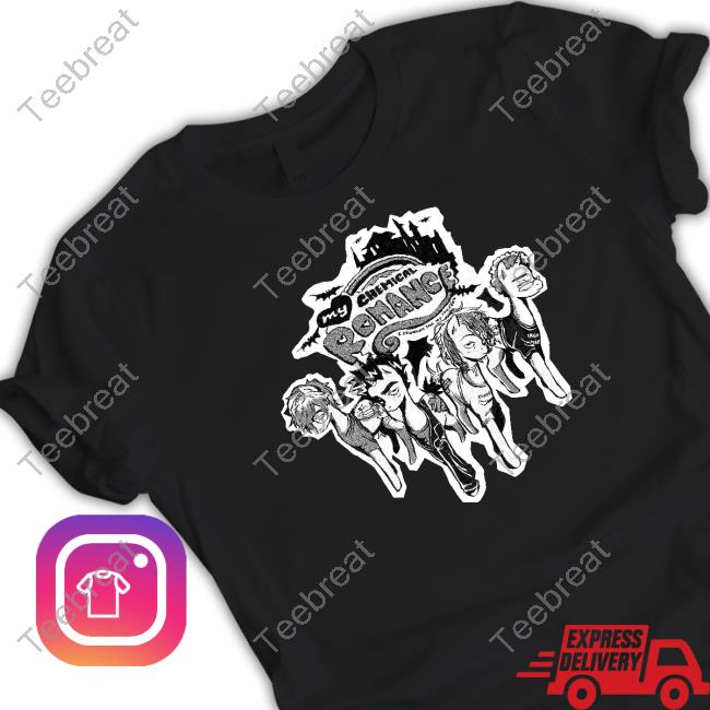 Official My Chemical Romance I Brought You My Friendship T-Shirt Official My Chemical Romance I Brought You My Friendship T-Shirt