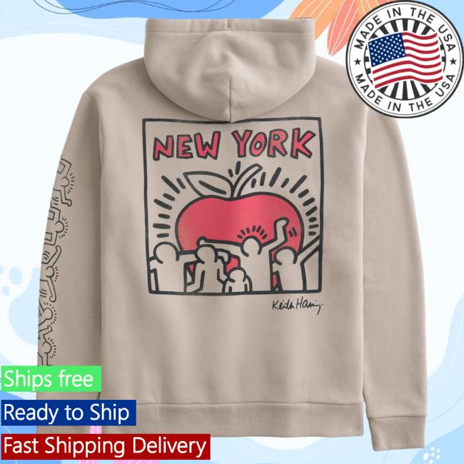 Official Hollister Co Merch Store Relaxed Keith Haring Graphic