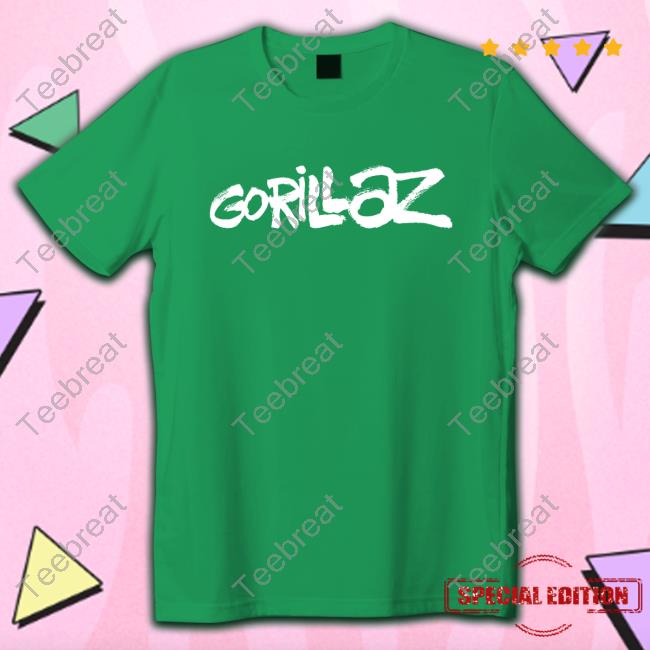Gorillaz Graffiti Logo Tee Gorillaz Graffiti Logo Tee