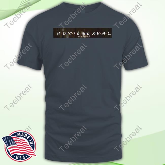 Official Jidion's Homiesexual No Homo Tee Official Jidion's Homiesexual No Homo Tee