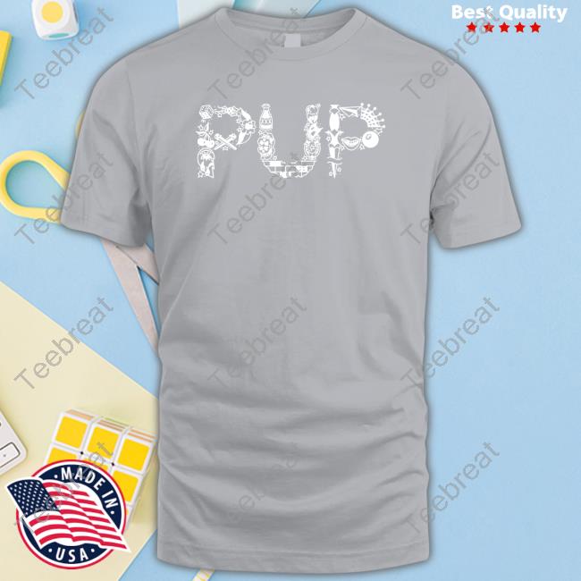 Official Pup The Band Merch Flash Logo T-Shirt Official Pup The Band Merch Flash Logo T-Shirt
