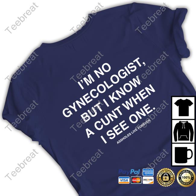 Official Linda Finegold Merch Store Im No Gynecologist Tee Black Official Linda Finegold Merch Store Im No Gynecologist Tee Black