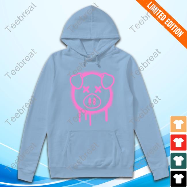 Shane dawson blue online pig hoodie