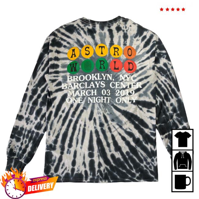 travis scott merch tie dye