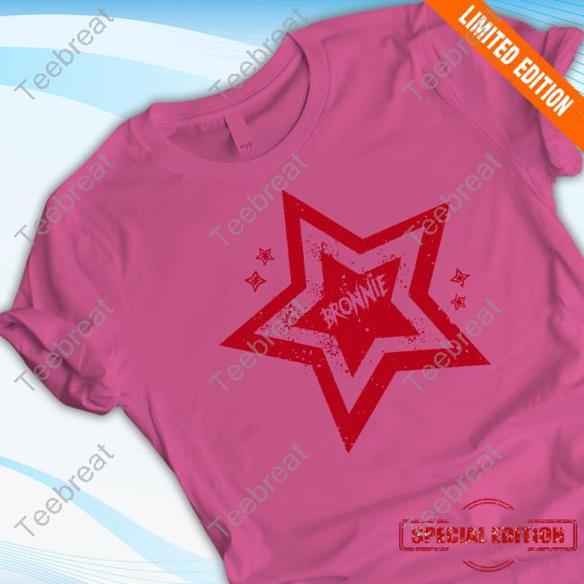Official Wicked Wixx Bronnie Merch Bronnie Red Star Long Sleeve Tee Official Wicked Wixx Bronnie Merch Bronnie Red Star Long Sleeve Tee