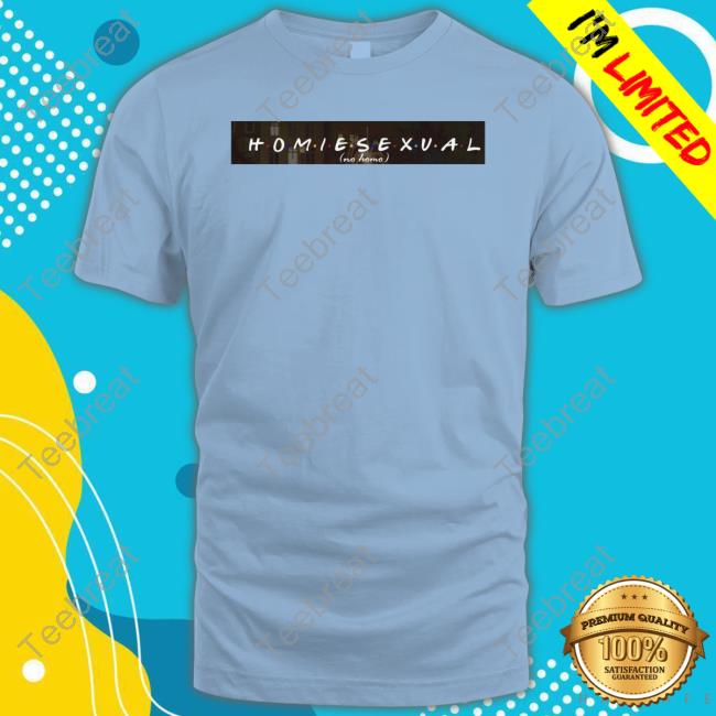Official Jidion's Homiesexual No Homo Tee Official Jidion's Homiesexual No Homo Tee