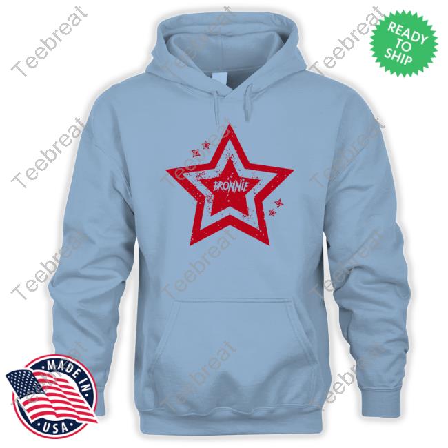 Official Wicked Wixx Bronnie Merch Bronnie Red Star Long Sleeve Tee Official Wicked Wixx Bronnie Merch Bronnie Red Star Long Sleeve Tee