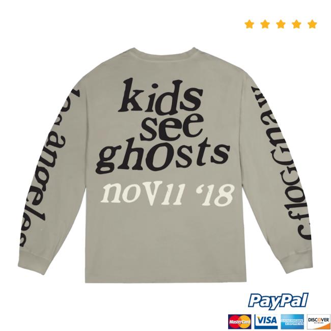 Official Kids See Ghosts Merch
