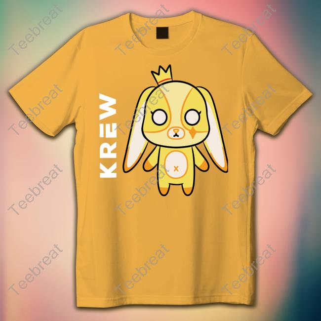 Krew District Merch Gold Teddy Long Sleeved T Shirt Krew District Merch Gold Teddy Long Sleeved T Shirt