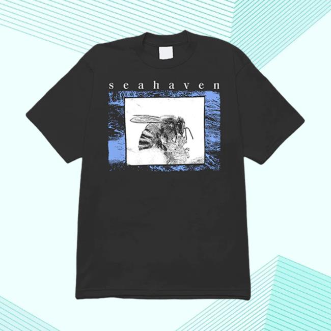 Official Run For Cover Records Seahaven Honeybee Shirt Official Run For Cover Records Seahaven Honeybee Shirt
