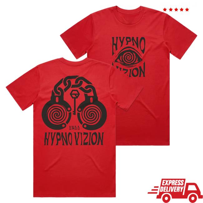 Rezz Merch HypnoVizion - Guided Thought Red Shirt 2023 Rezz Merch HypnoVizion - Guided Thought Red Shirt 2023