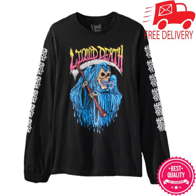 Liquid Death Merch Thrashed To Death Sweatshirt