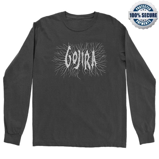 Official Gojira Merch Store Branches New Long Sleeve Tee Official Gojira Merch Store Branches New Long Sleeve Tee