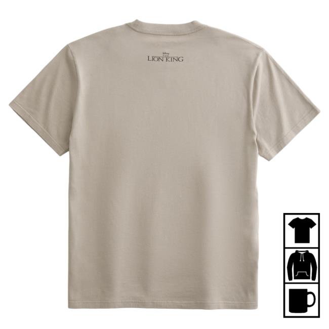 Official Hollister Co Merch Store Hollister Relaxed The Lion King Scar  Graphic T-Shirt Hollisterco Apparel Clothing Shop - Teebreat