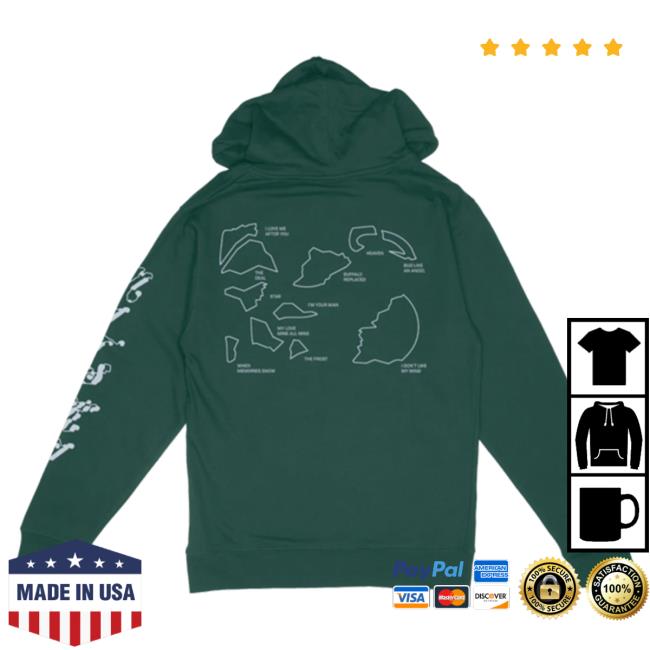 Official Mitski Merch Store Shards Popover Sweatshirt (Forest Green) Mitski Shop Mitskileaks Official Mitski Merch Store Shards Popover Sweatshirt (Forest Green) Mitski Shop Mitskileaks