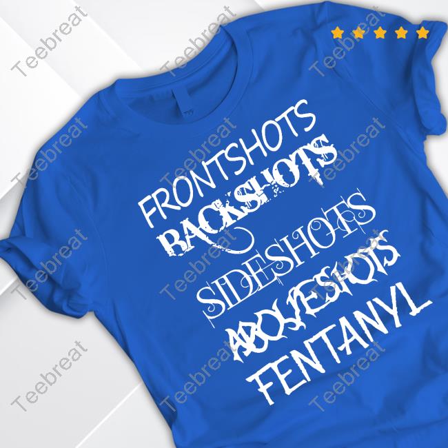Official Frontshots Backshots Sideshots Tee Official Frontshots Backshots Sideshots Tee