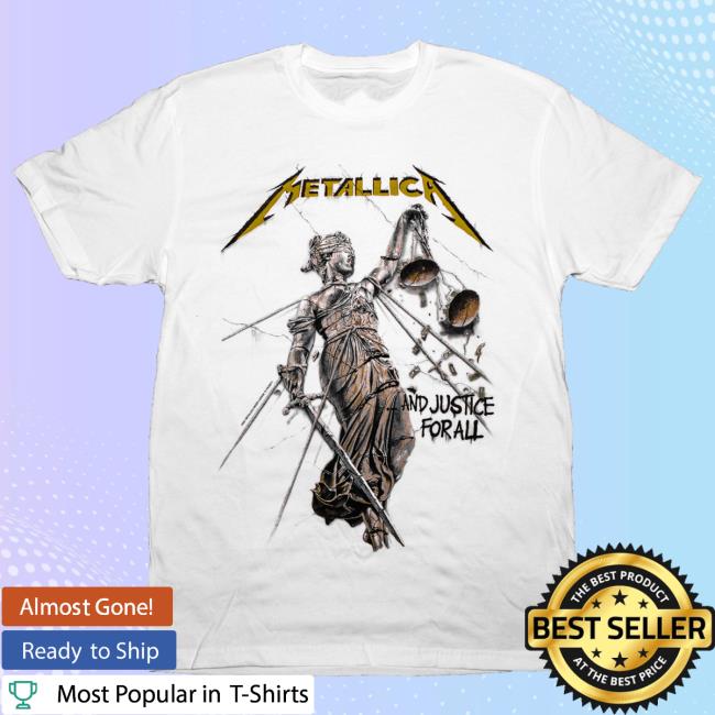 ...And Justice For All Album Cover Shirt